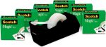Scotch Magic Tape, 6 Rolls with Dispenser, Numerous Applications, Invisible, Engineered for Repairing, 3/4 x 1000 Inches, Boxed (810K6C38) - Image 2